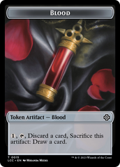 Blood // Vampire (0004) Double-Sided Token [The Lost Caverns of Ixalan Commander Tokens] | Eastridge Sports Cards & Games