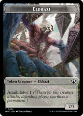 Eldrazi // Angel (4) Double-Sided Token [March of the Machine Commander Tokens] | Eastridge Sports Cards & Games