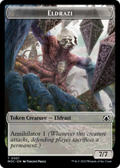 Goblin // Eldrazi Double-Sided Token [March of the Machine Commander Tokens] | Eastridge Sports Cards & Games