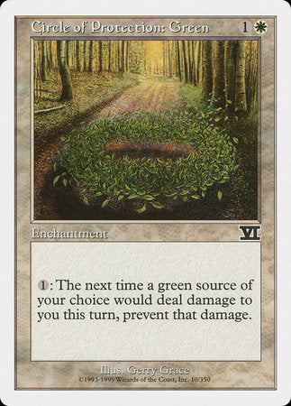 Circle of Protection: Green [Classic Sixth Edition] | Eastridge Sports Cards & Games