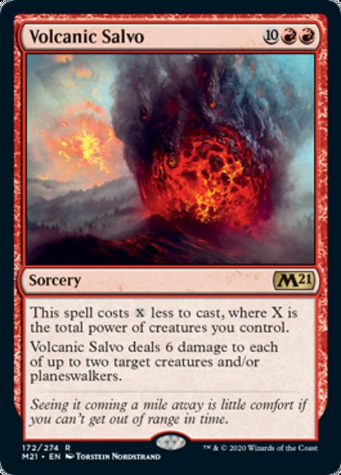 Volcanic Salvo [Core Set 2021] | Eastridge Sports Cards & Games