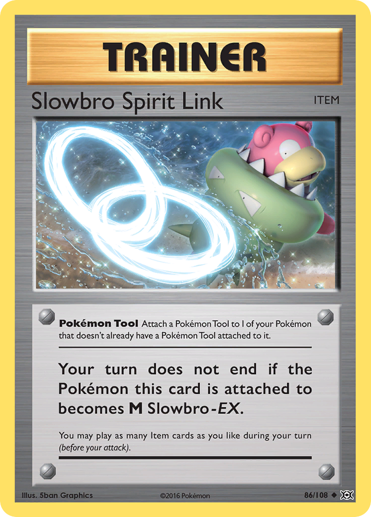 Slowbro Spirit Link (86/108) [XY: Evolutions] | Eastridge Sports Cards & Games