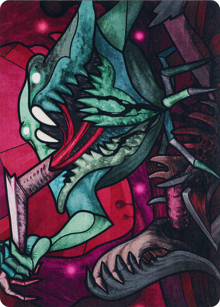 Yargle, Glutton of Urborg Art Card [March of the Machine Art Series] | Eastridge Sports Cards & Games