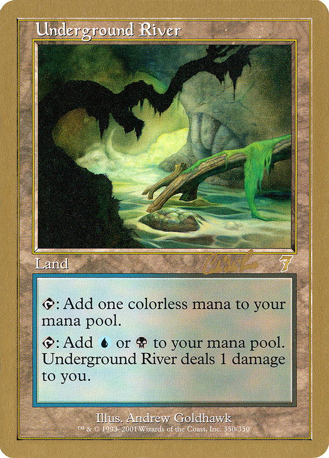 Underground River (Carlos Romao) [World Championship Decks 2002] | Eastridge Sports Cards & Games