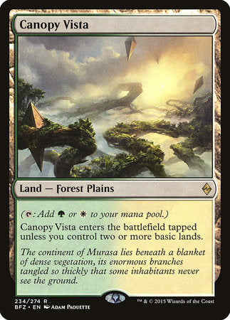 Canopy Vista [Battle for Zendikar] | Eastridge Sports Cards & Games