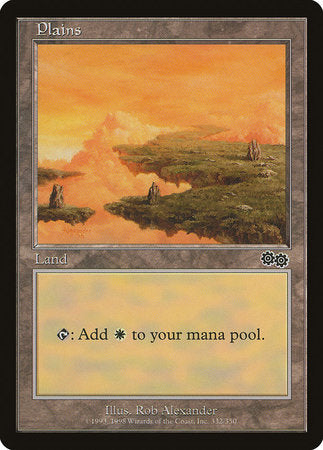 Plains (332) [Urza's Saga] | Eastridge Sports Cards & Games