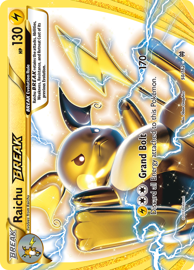 Raichu BREAK (50/162) [XY: BREAKthrough] | Eastridge Sports Cards & Games