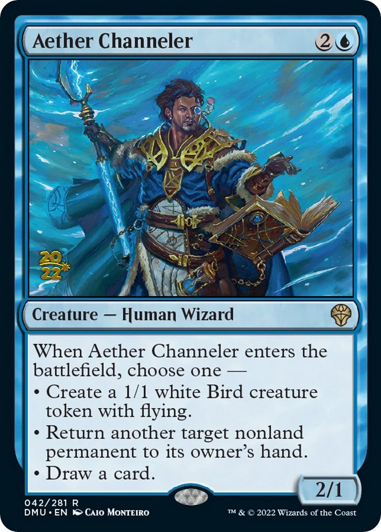 Aether Channeler [Dominaria United Prerelease Promos] | Eastridge Sports Cards & Games