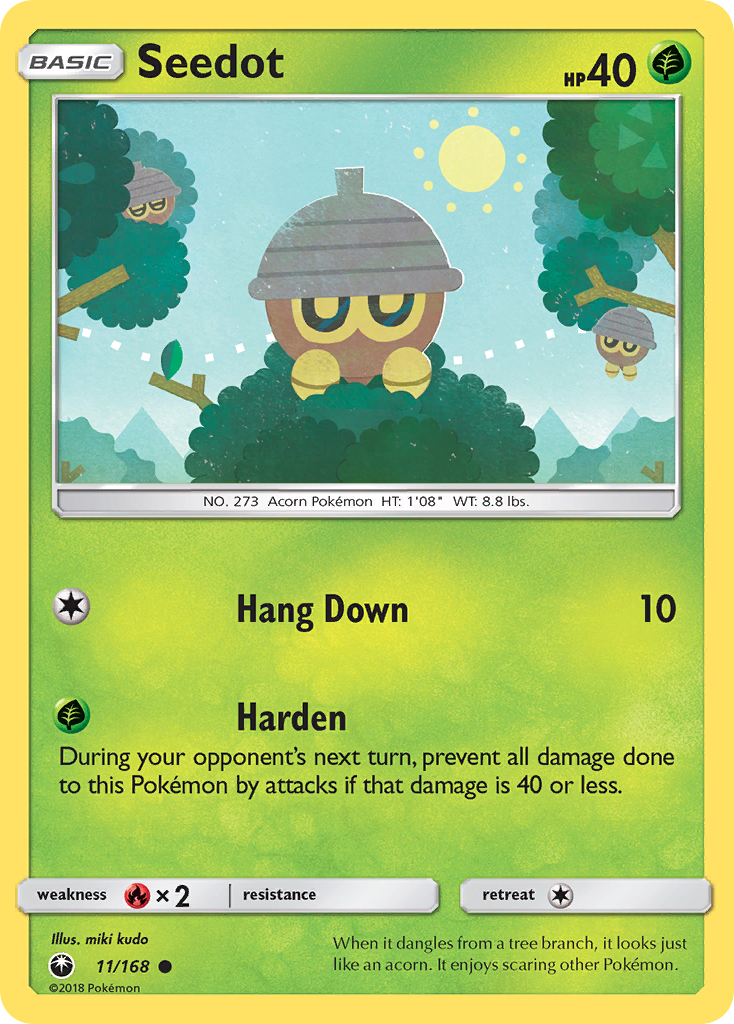 Seedot (11/168) [Sun & Moon: Celestial Storm] | Eastridge Sports Cards & Games