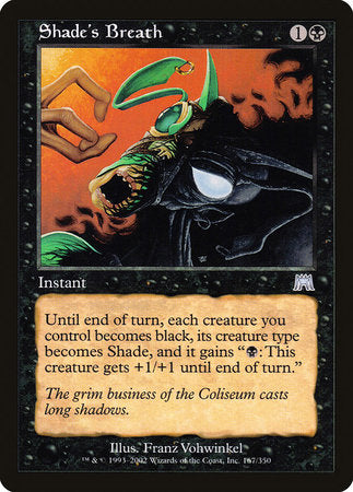 Shade's Breath [Onslaught] | Eastridge Sports Cards & Games
