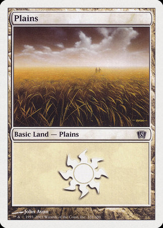 Plains (331) [Eighth Edition] | Eastridge Sports Cards & Games