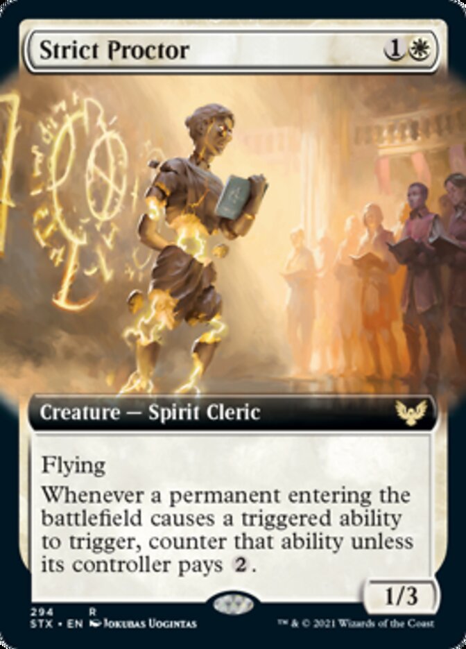 Strict Proctor (Extended) [Strixhaven: School of Mages] | Eastridge Sports Cards & Games