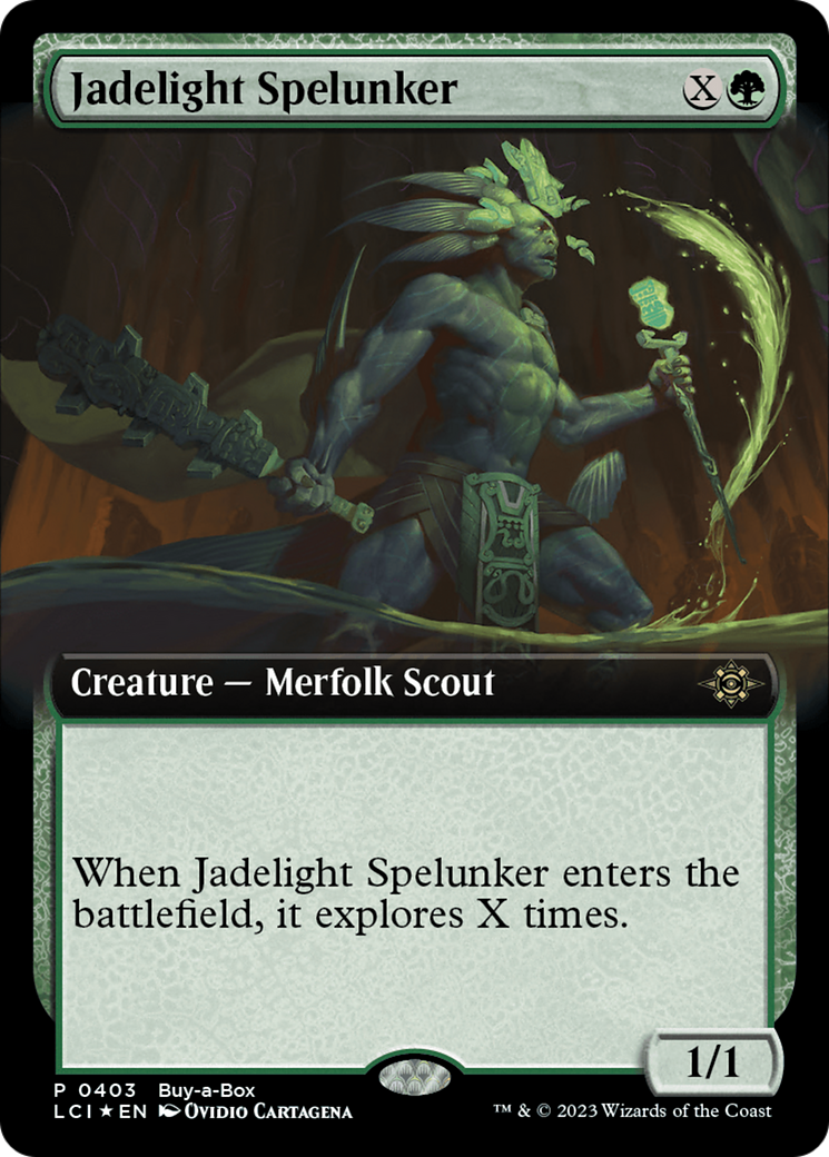 Jadelight Spelunker (Extended Art) (Buy-A-Box) [The Lost Caverns of Ixalan Promos] | Eastridge Sports Cards & Games