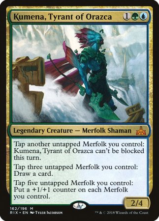 Kumena, Tyrant of Orazca [Rivals of Ixalan] | Eastridge Sports Cards & Games