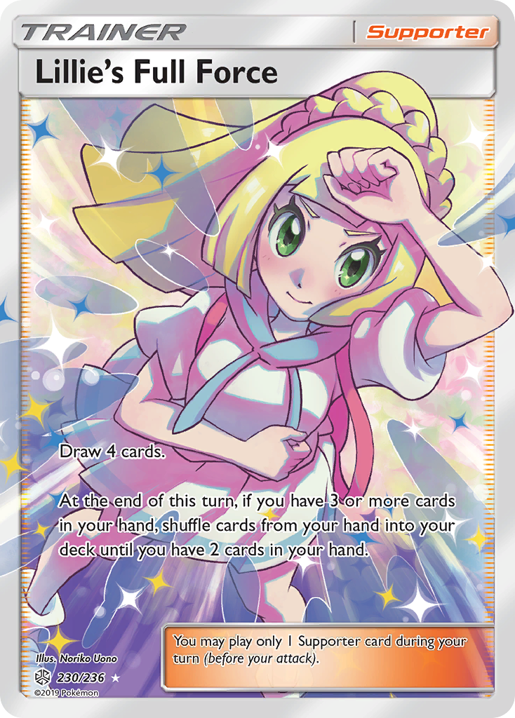 Lillie's Full Force (230/236) [Sun & Moon: Cosmic Eclipse] | Eastridge Sports Cards & Games