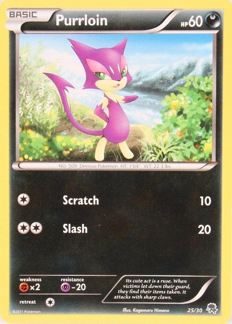 Purrloin (25/30) [Black & White: Trainer Kit - Zoroark] | Eastridge Sports Cards & Games