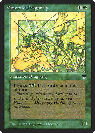 Emerald Dragonfly [Legends] | Eastridge Sports Cards & Games