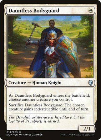 Dauntless Bodyguard [Dominaria] | Eastridge Sports Cards & Games