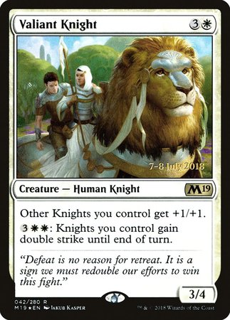 Valiant Knight [Core Set 2019 Promos] | Eastridge Sports Cards & Games