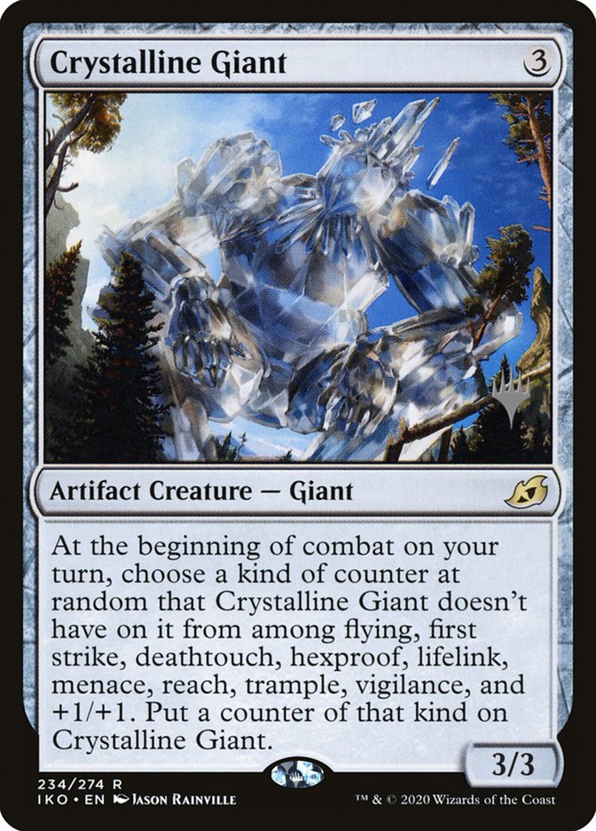 Crystalline Giant (Promo Pack) [Ikoria: Lair of Behemoths Promos] | Eastridge Sports Cards & Games