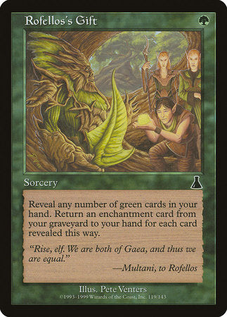 Rofellos's Gift [Urza's Destiny] | Eastridge Sports Cards & Games