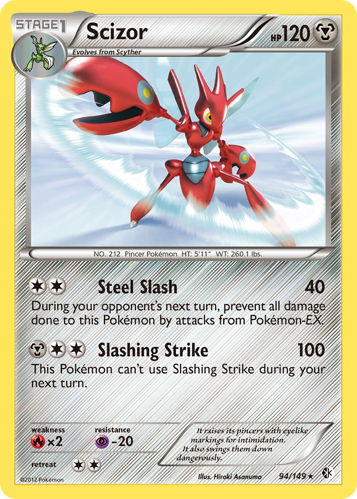 Scizor (94/149) [Black & White: Boundaries Crossed] | Eastridge Sports Cards & Games