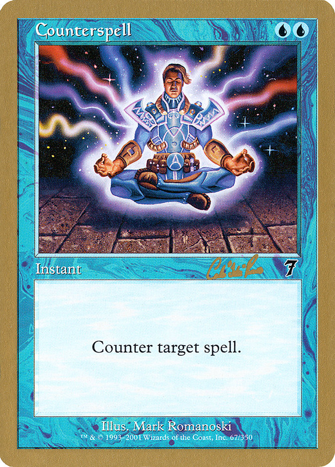 Counterspell (Carlos Romao) [World Championship Decks 2002] | Eastridge Sports Cards & Games