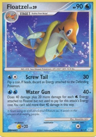 Floatzel (2/12) [Diamond & Pearl: Trainer Kit - Manaphy] | Eastridge Sports Cards & Games