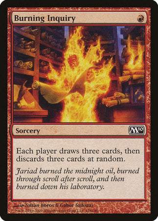 Burning Inquiry [Magic 2010] | Eastridge Sports Cards & Games