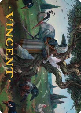 Kindred Discovery Art Card (Gold-Stamped Signature) [Commander Legends: Battle for Baldur's Gate Art Series] | Eastridge Sports Cards & Games