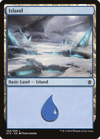 Island (256) [Khans of Tarkir] | Eastridge Sports Cards & Games
