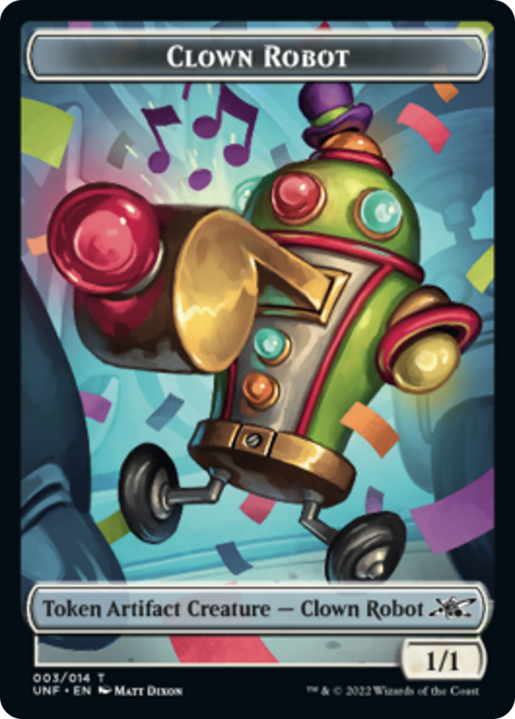 Clown Robot (003) // Balloon Double-sided Token [Unfinity Tokens] | Eastridge Sports Cards & Games