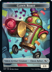 Clown Robot (003) // Treasure (012) Double-sided Token [Unfinity Tokens] | Eastridge Sports Cards & Games