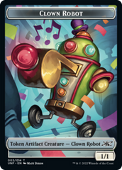 Clown Robot (003) // Treasure (013) Double-sided Token [Unfinity Tokens] | Eastridge Sports Cards & Games