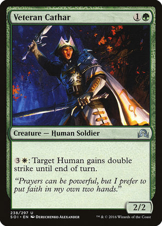 Veteran Cathar [Shadows over Innistrad] | Eastridge Sports Cards & Games