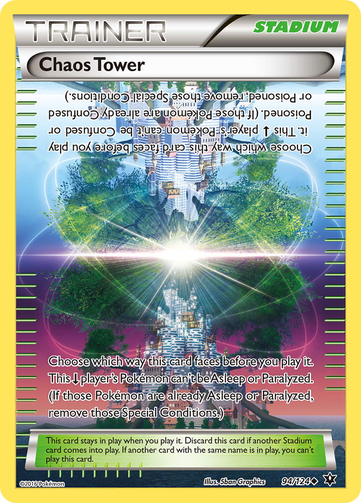 Chaos Tower (94/124) [XY: Fates Collide] | Eastridge Sports Cards & Games