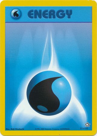 Water Energy (111/111) [Neo Genesis Unlimited] | Eastridge Sports Cards & Games