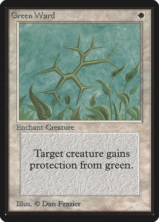 Green Ward [Limited Edition Beta] | Eastridge Sports Cards & Games