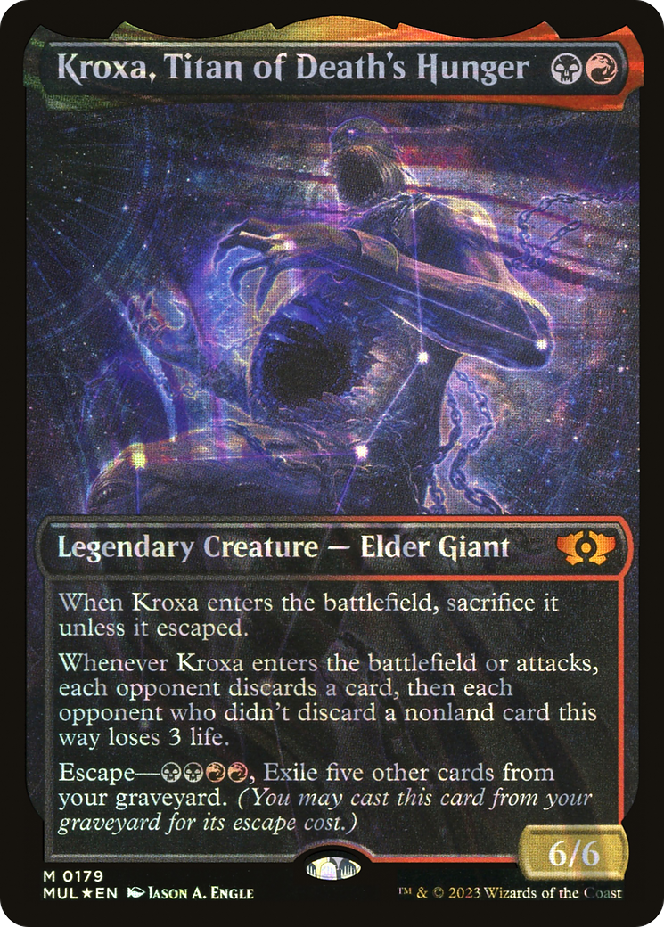 Kroxa, Titan of Death's Hunger (Halo Foil) [Multiverse Legends] | Eastridge Sports Cards & Games