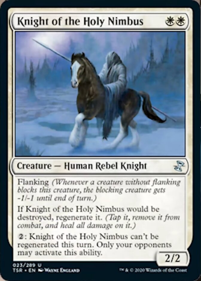 Knight of the Holy Nimbus [Time Spiral Remastered] | Eastridge Sports Cards & Games