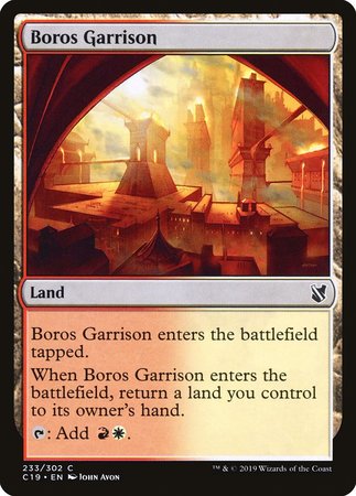 Boros Garrison [Commander 2019] | Eastridge Sports Cards & Games