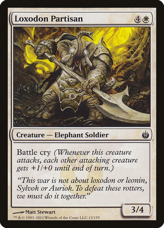 Loxodon Partisan [Mirrodin Besieged] | Eastridge Sports Cards & Games