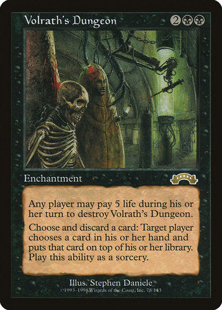 Volrath's Dungeon [Exodus] | Eastridge Sports Cards & Games