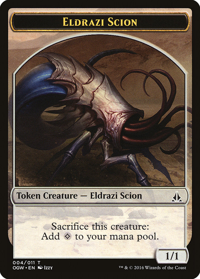 Eldrazi Scion (004/011) [Oath of the Gatewatch Tokens] | Eastridge Sports Cards & Games