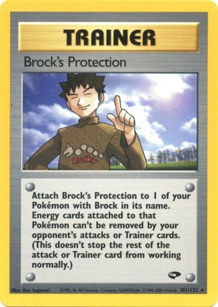Brock's Protection (101/132) [Gym Challenge Unlimited] | Eastridge Sports Cards & Games