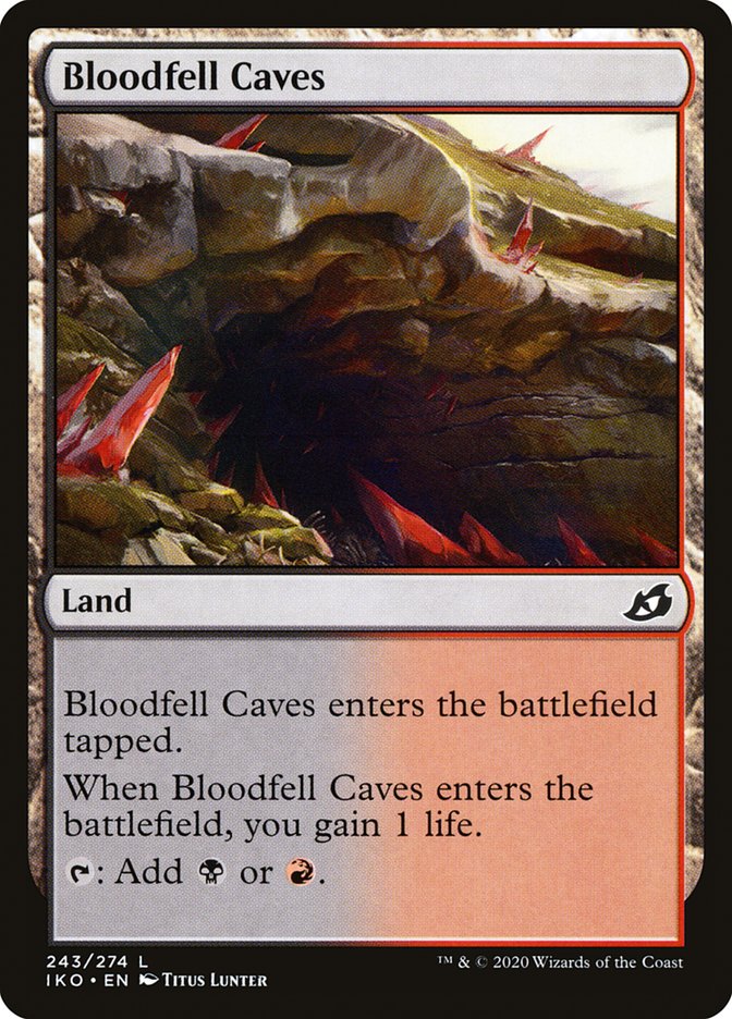 Bloodfell Caves [Ikoria: Lair of Behemoths] | Eastridge Sports Cards & Games