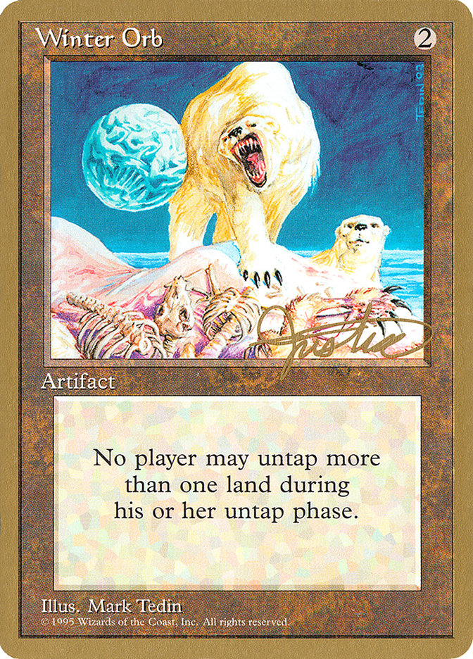 Winter Orb (Mark Justice) [Pro Tour Collector Set] | Eastridge Sports Cards & Games