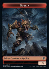 Saproling // Goblin Double-sided Token [Dominaria United Tokens] | Eastridge Sports Cards & Games