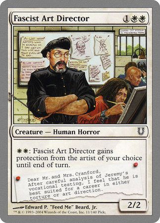 Fascist Art Director [Unhinged] | Eastridge Sports Cards & Games