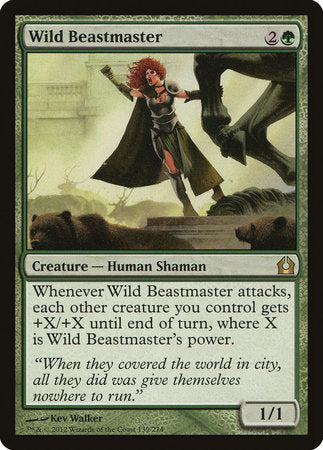 Wild Beastmaster [Return to Ravnica] | Eastridge Sports Cards & Games